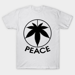 420 Peace Leaf T-Shirt